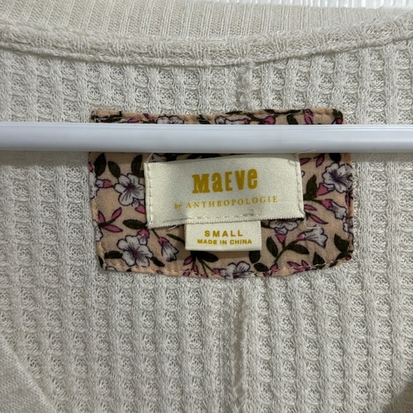 Anthropologie waffle top - Picture 2 of 3
